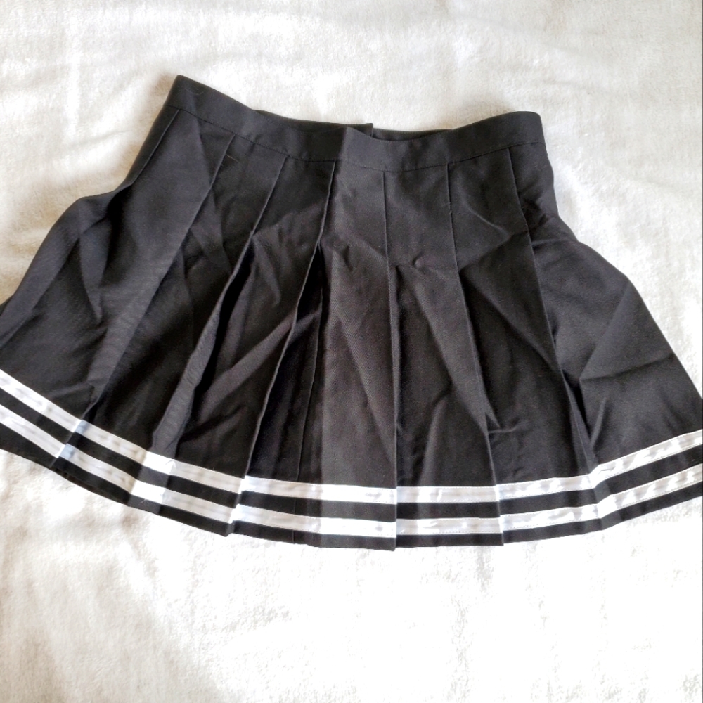 Black Cheerleading Skirt
